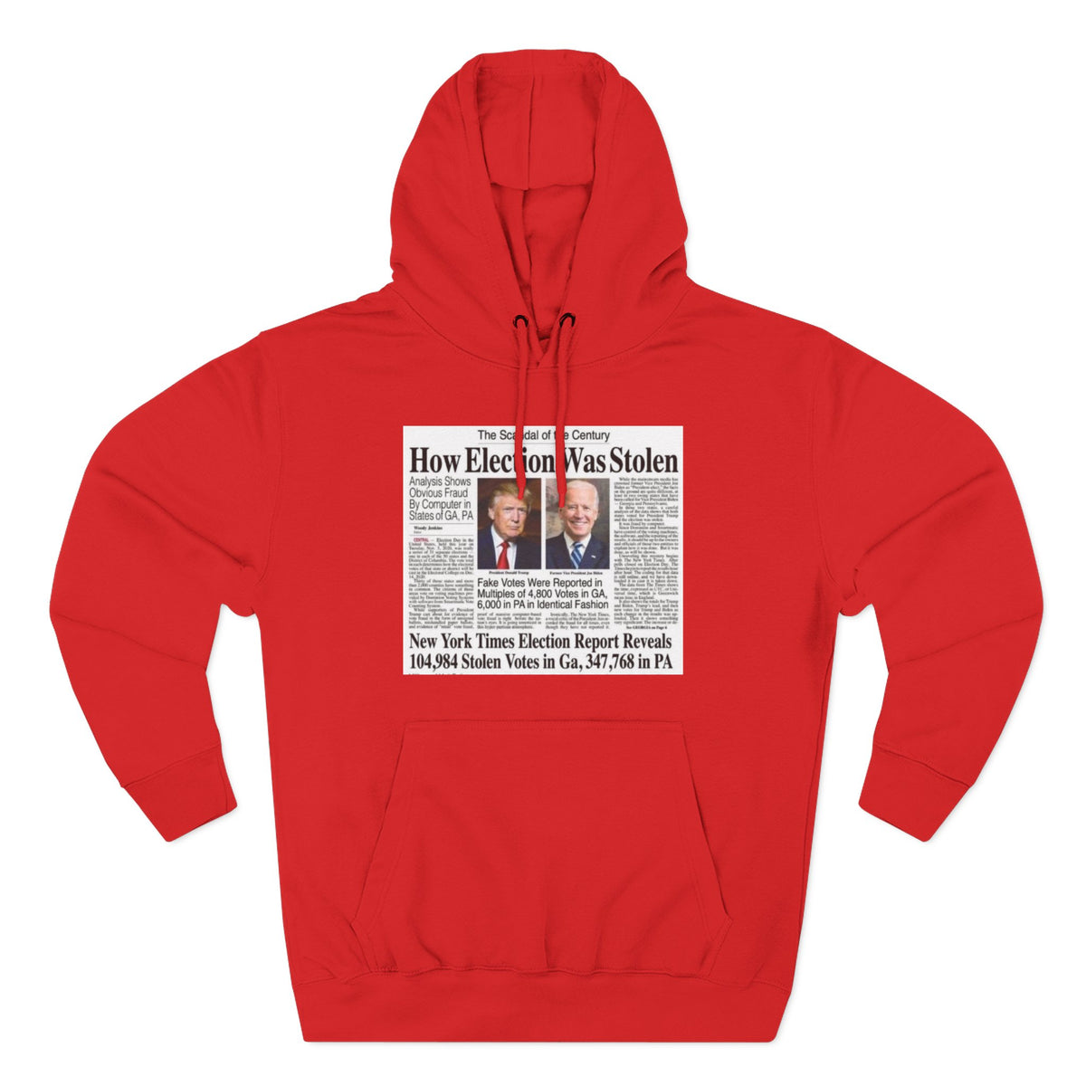 2020 Stolen Election Hoodie