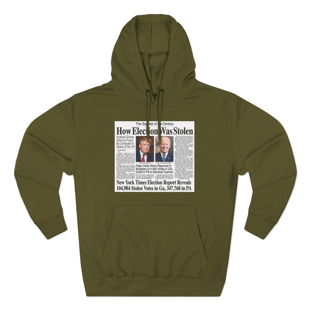 2020 Stolen Election Hoodie