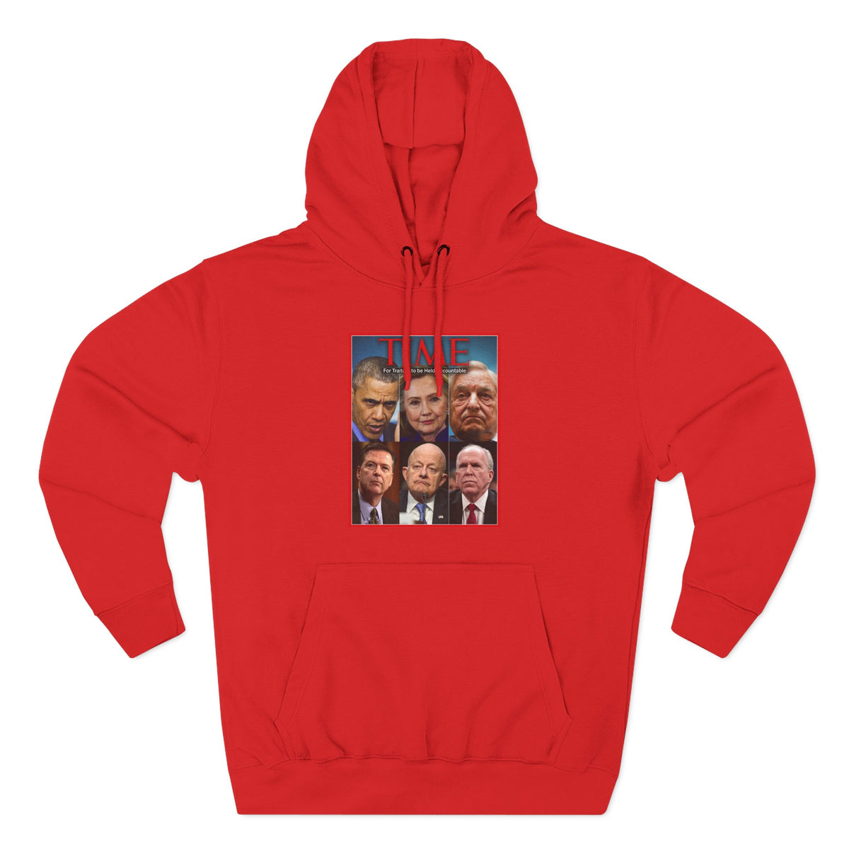 The SCIF Political Traitors Collage Fleece Hoodie