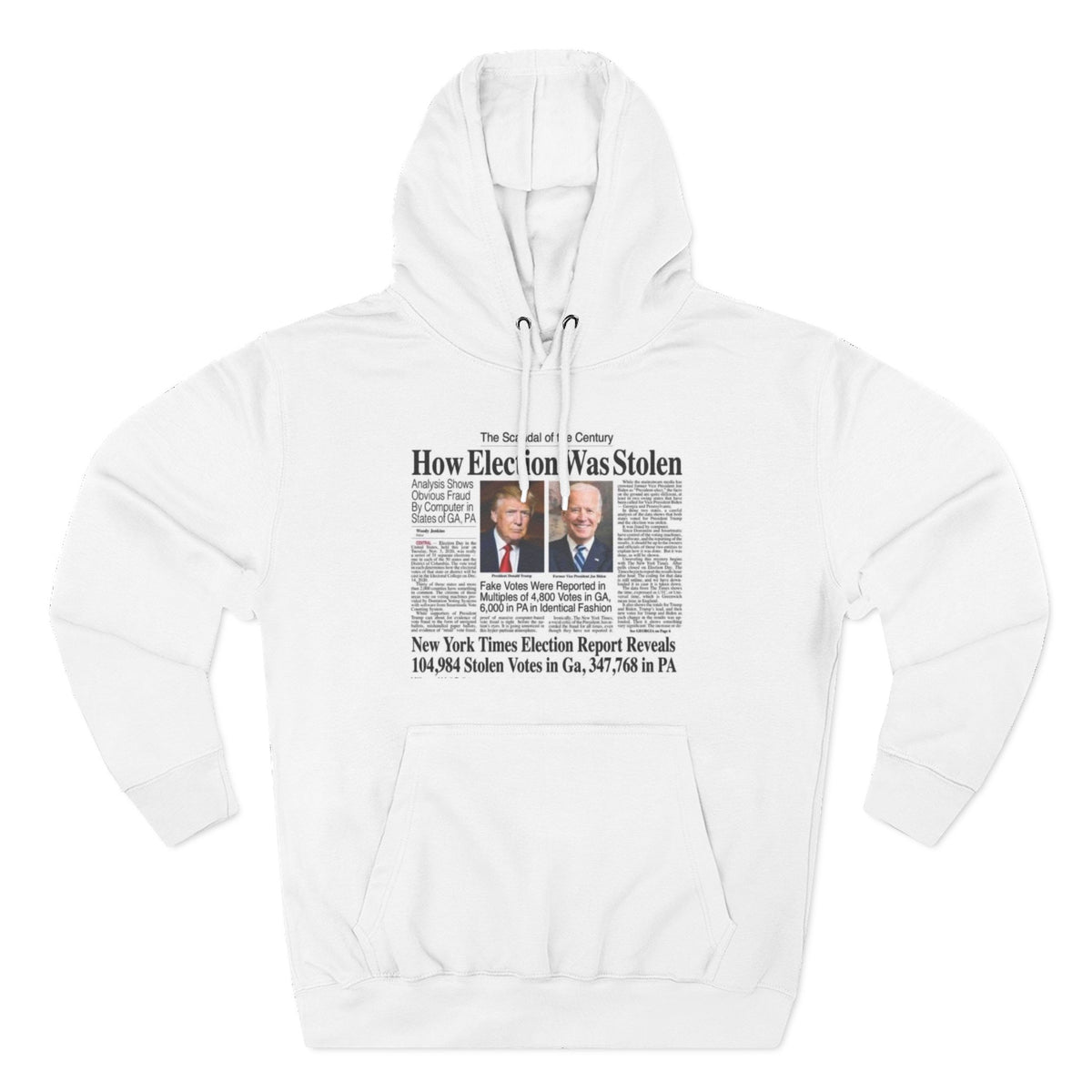 2020 Stolen Election Hoodie