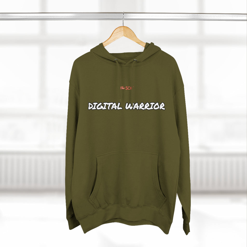 The SCIF "Digital Warrior" Hoodie with "Truth Is The Most Effective Weapon" Back Quote