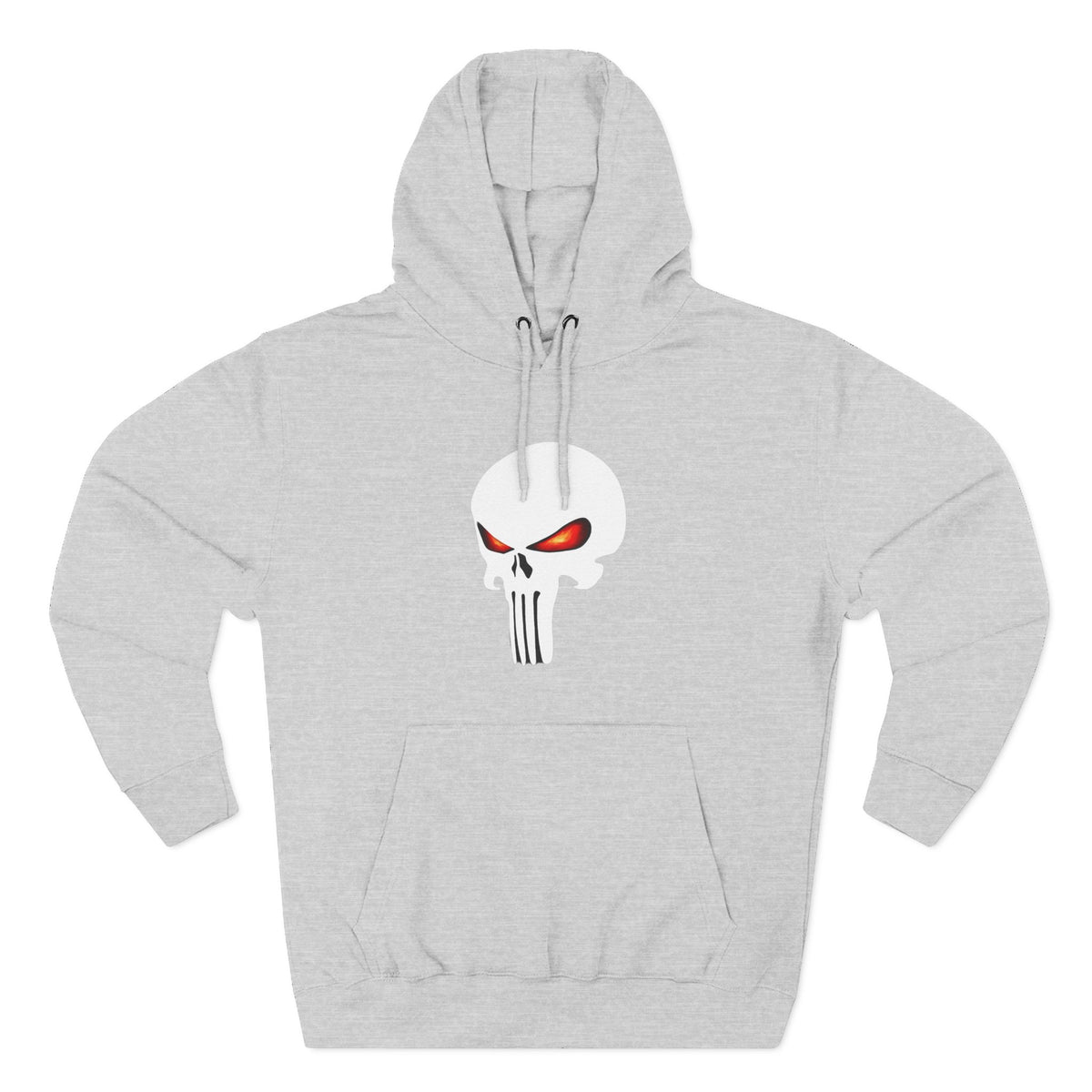 The SCIF Skull "Solid White," Back Quote "Truth Is the Most Effective Weapon," Hoodie