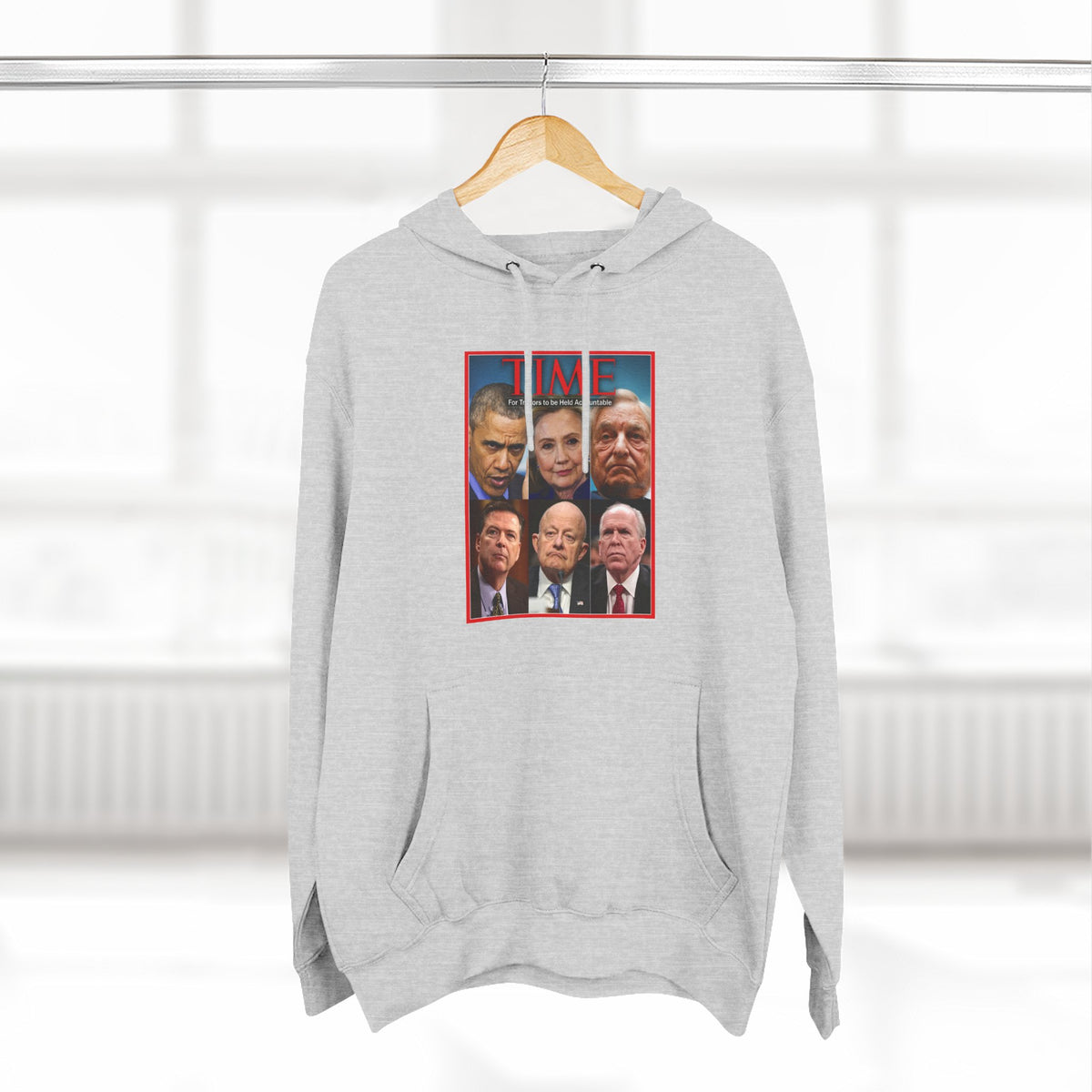 The SCIF Political Traitors Collage Fleece Hoodie