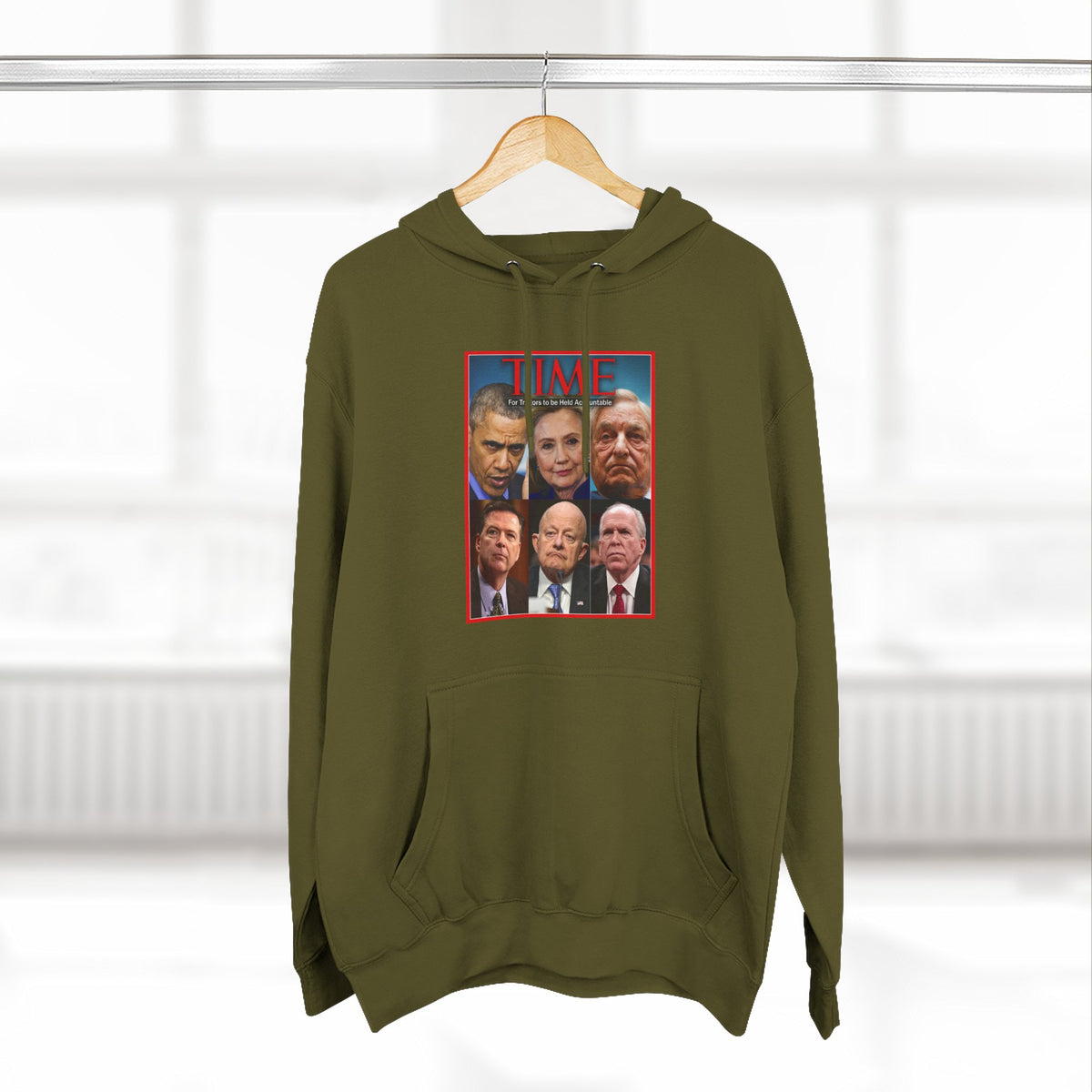 The SCIF Political Traitors Collage Fleece Hoodie