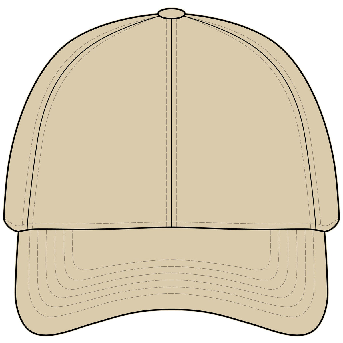 The SCIF Skull Strapback hat