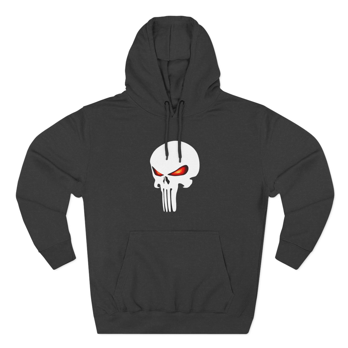 The SCIF Skull "Solid White," Back Quote "Truth Is the Most Effective Weapon," Hoodie
