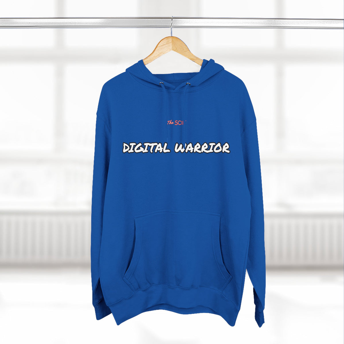 The SCIF "Digital Warrior" Hoodie with "Truth Is The Most Effective Weapon" Back Quote