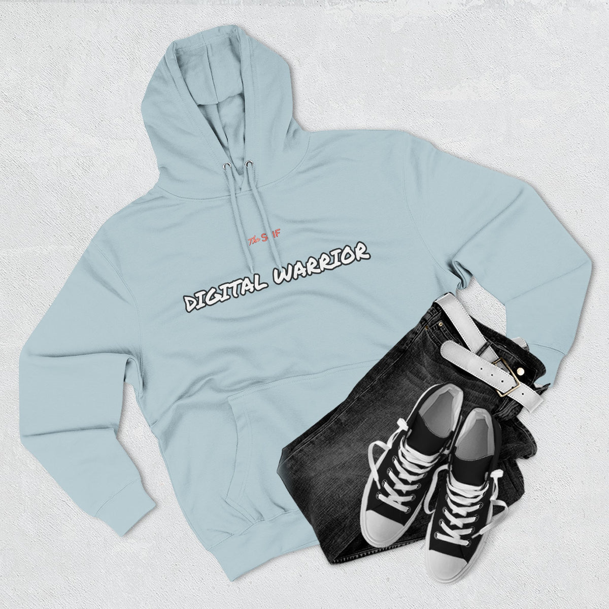 The SCIF "Digital Warrior" Hoodie with "Truth Is The Most Effective Weapon" Back Quote