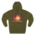 The SCIF Moloch Bohemian Grove "This Is Our Government," Hoodie, Back Quote "Truth Is the Most Effective Weapon..."