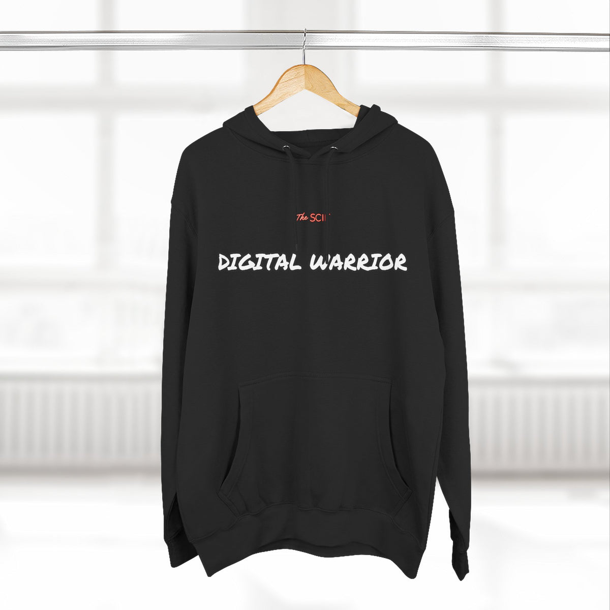 The SCIF "Digital Warrior" Hoodie with "Truth Is The Most Effective Weapon" Back Quote