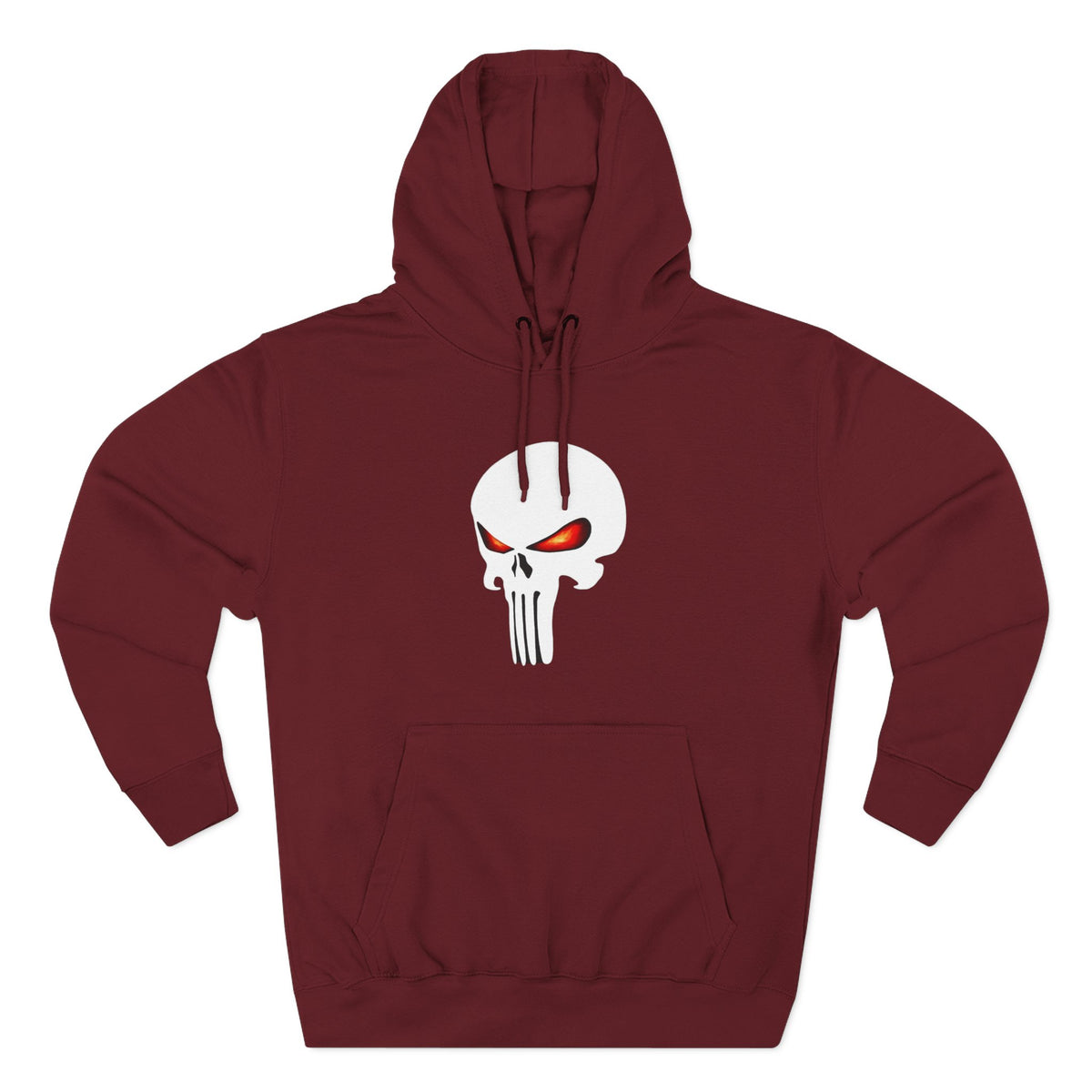 The SCIF Skull "Solid White," Back Quote "Truth Is the Most Effective Weapon," Hoodie