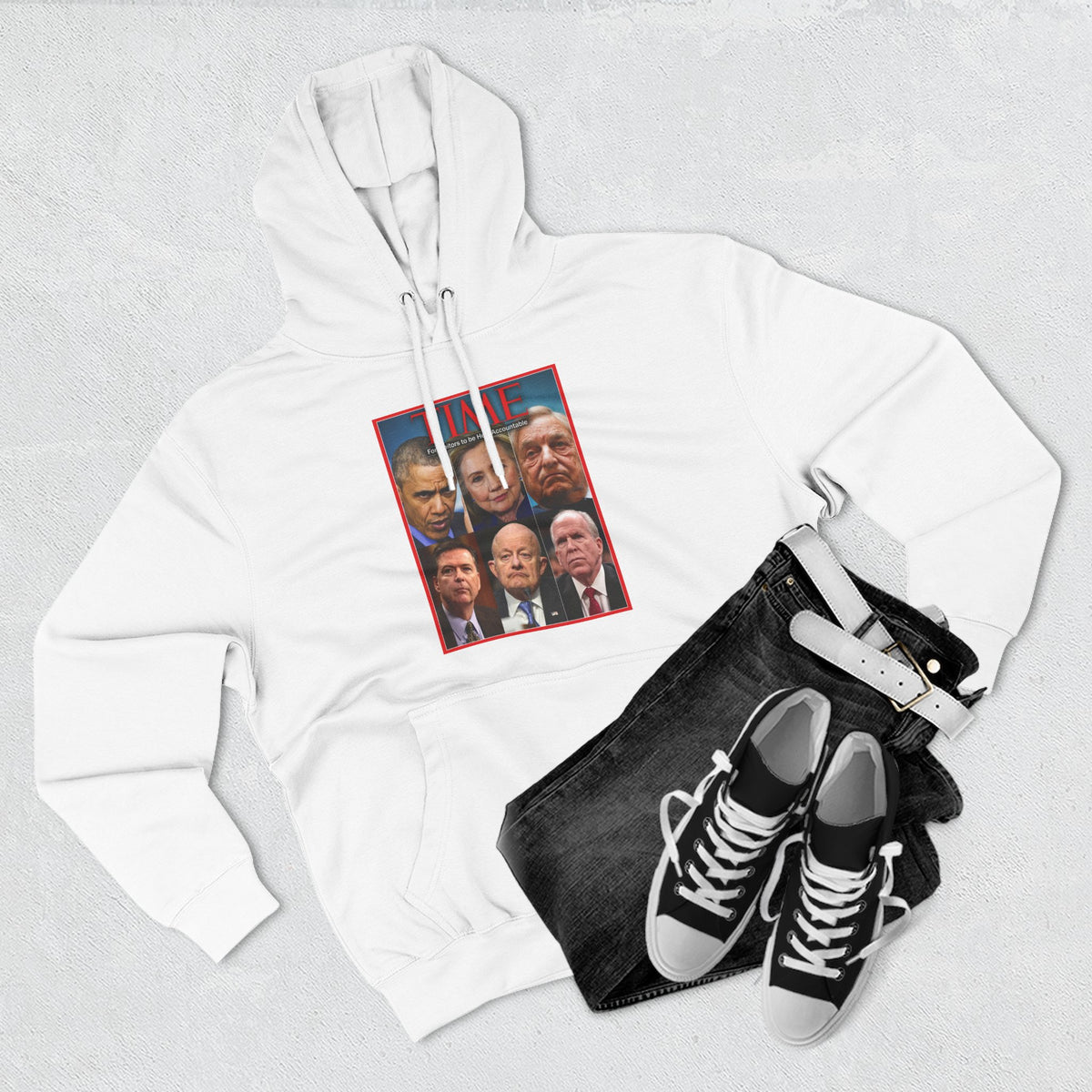 The SCIF Political Traitors Collage Fleece Hoodie