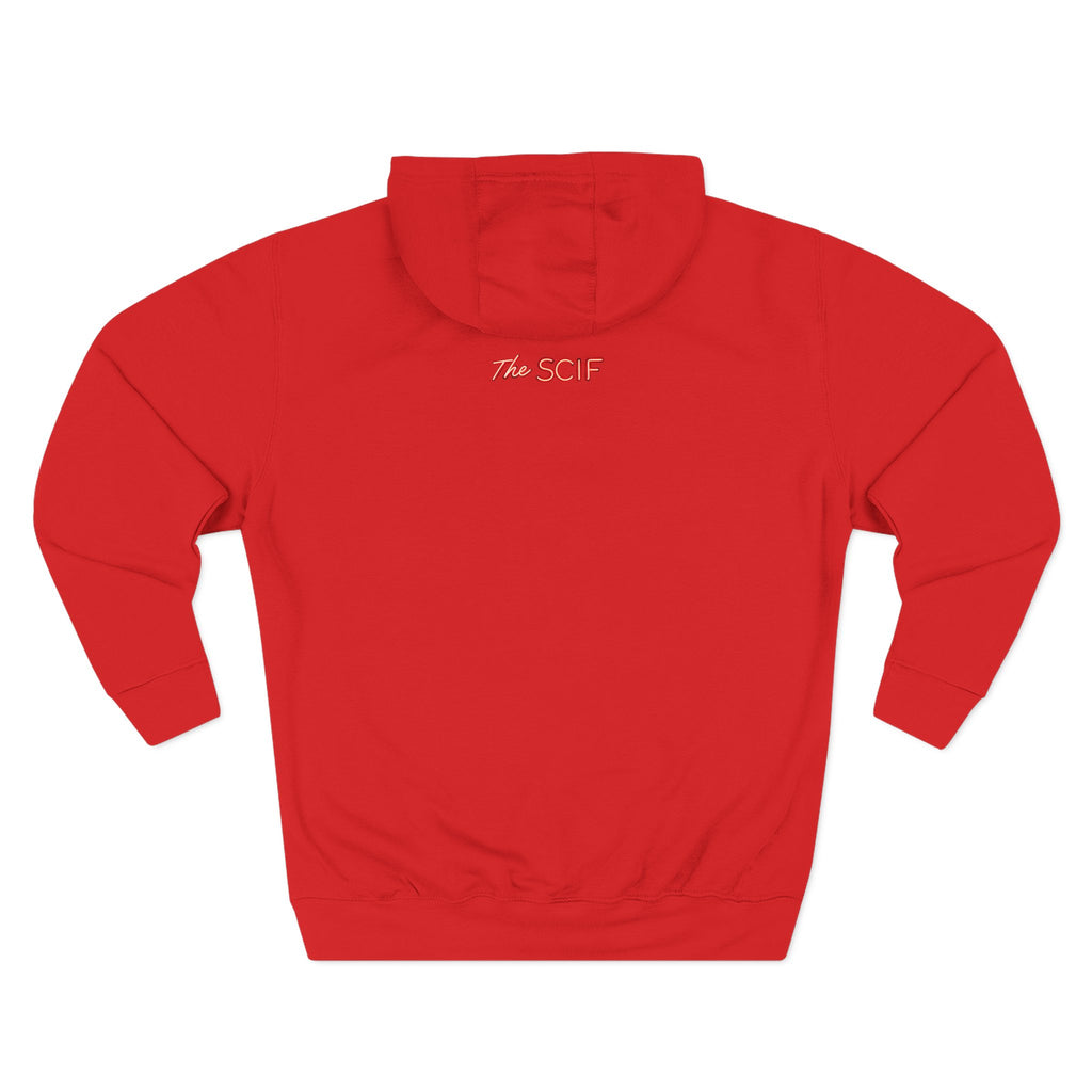 The SCIF Political Figures "Caught Them All" Fleece Hoodie