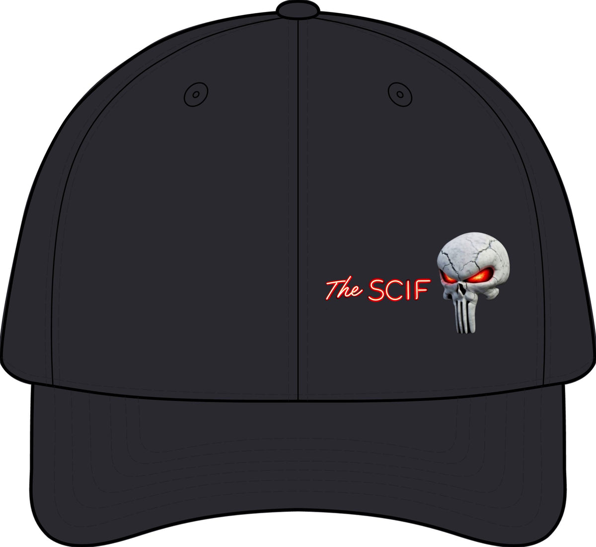 The SCIF Graphic Cap bottom left