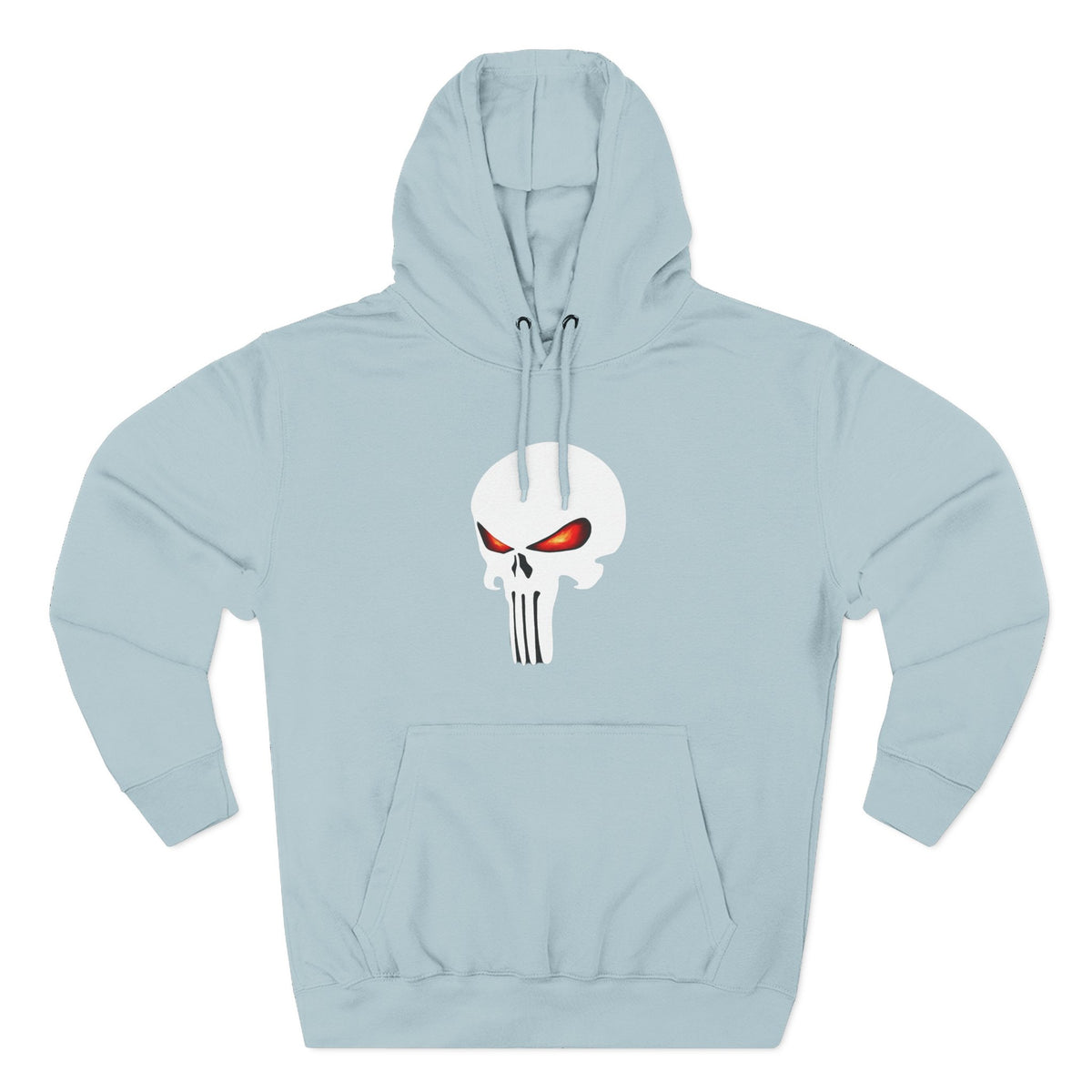 The SCIF Skull "Solid White," Back Quote "Truth Is the Most Effective Weapon," Hoodie