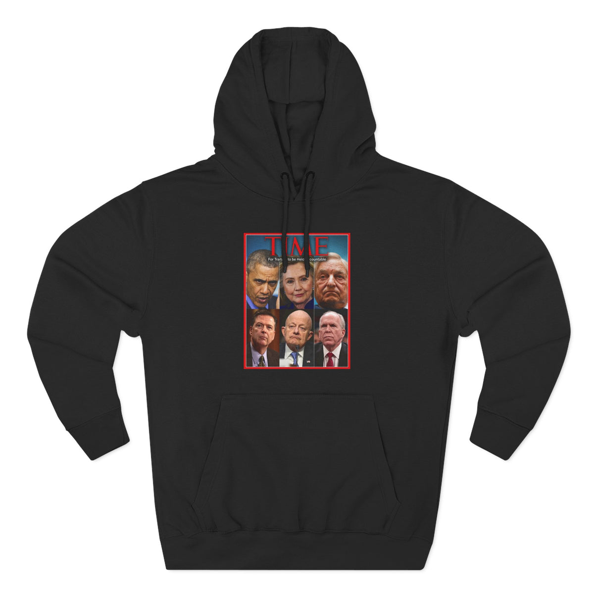 The SCIF Political Traitors Collage Fleece Hoodie