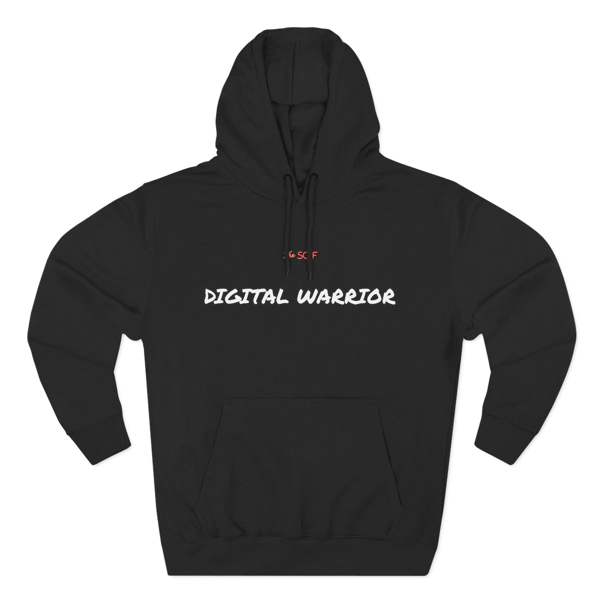 The SCIF "Digital Warrior" Hoodie with "Truth Is The Most Effective Weapon" Back Quote