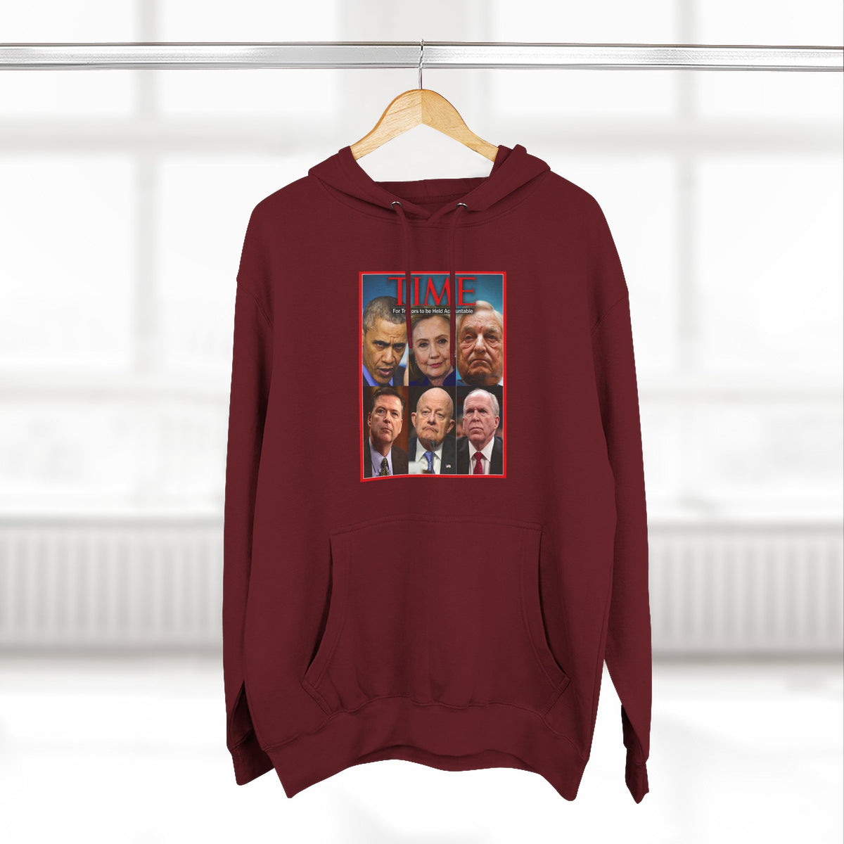 The SCIF Political Traitors Collage Fleece Hoodie