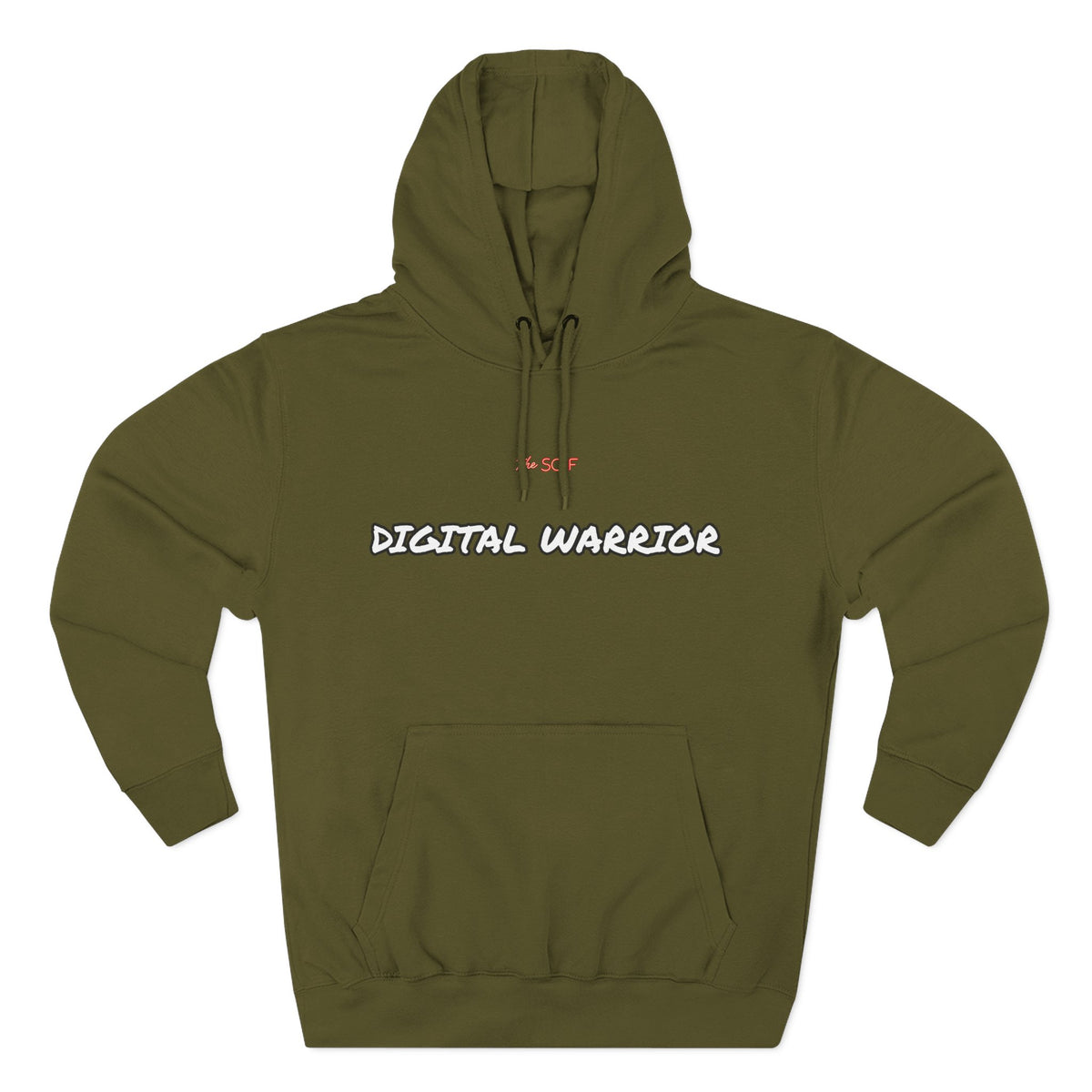 The SCIF "Digital Warrior" Hoodie with "Truth Is The Most Effective Weapon" Back Quote