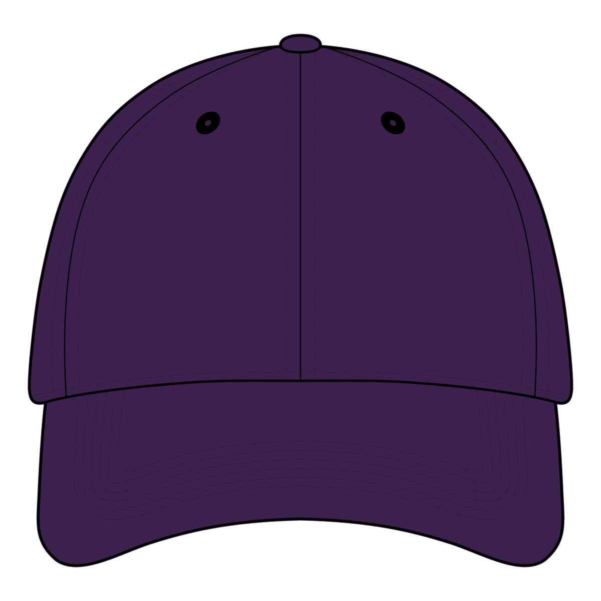The SCIF Skull "Solid White" Embroidered Strapback