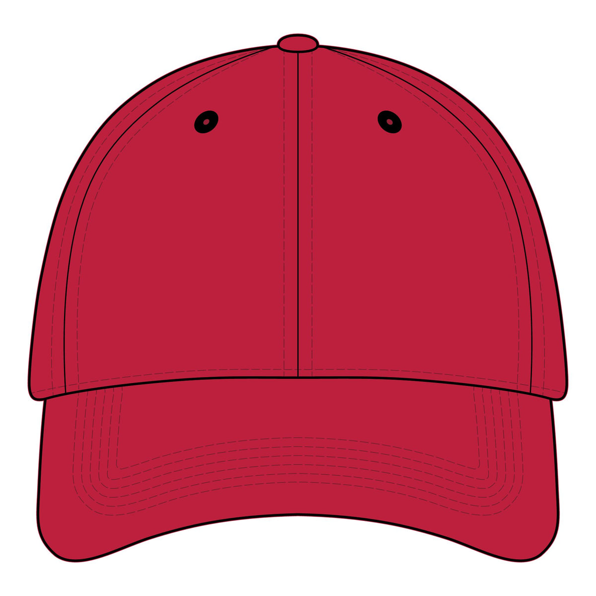 The SCIF Skull "Solid White" Embroidered Strapback