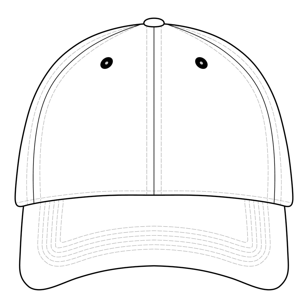 The SCIF Skull "Solid White" Embroidered Strapback