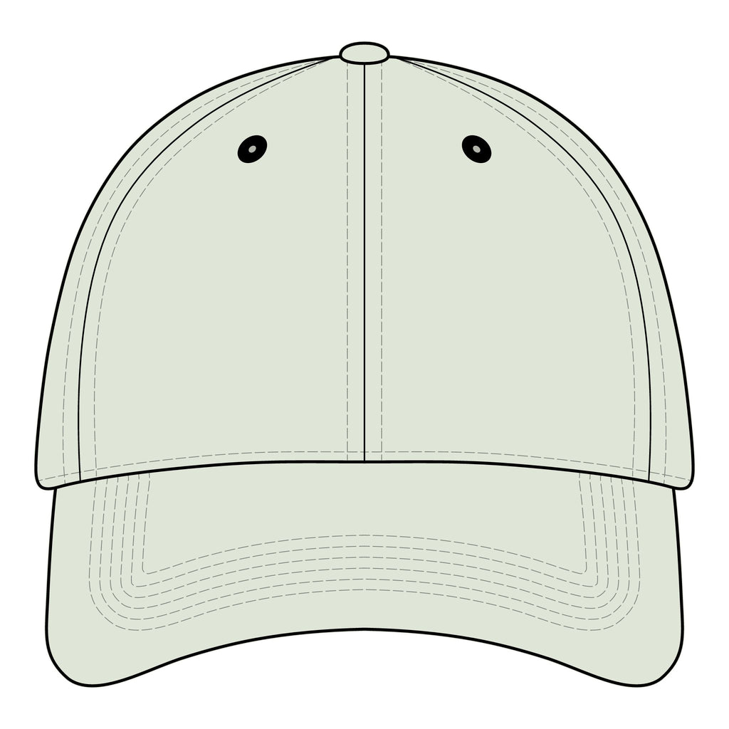 The SCIF Skull "Solid White" Embroidered Strapback