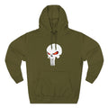 The SCIF Skull "Solid White," Back Quote "Truth Is the Most Effective Weapon," Hoodie