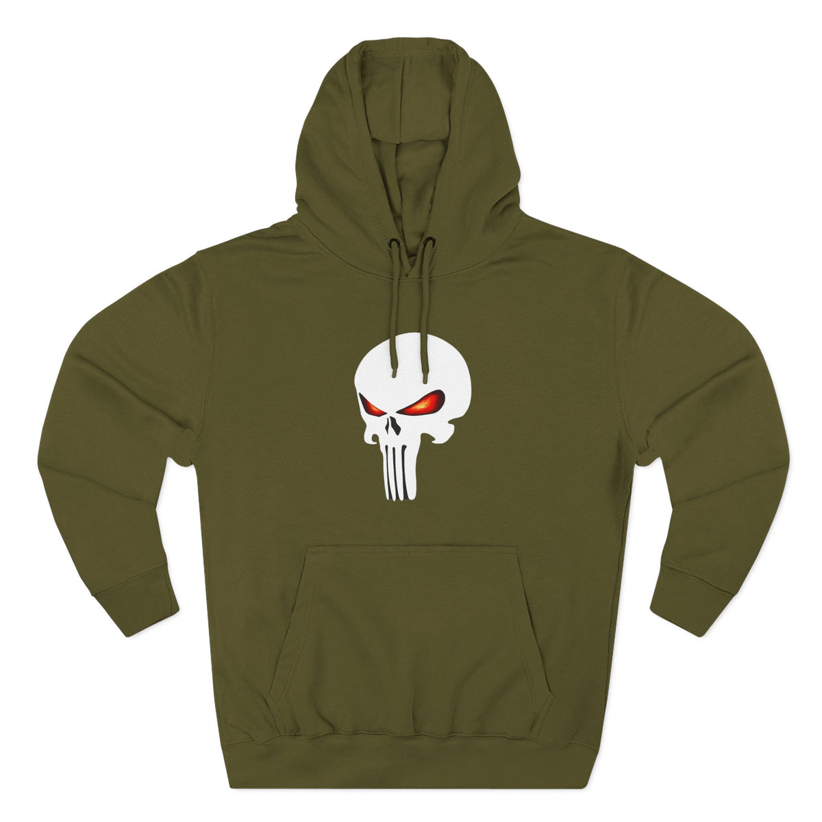 The SCIF Skull "Solid White," Back Quote "Truth Is the Most Effective Weapon," Hoodie