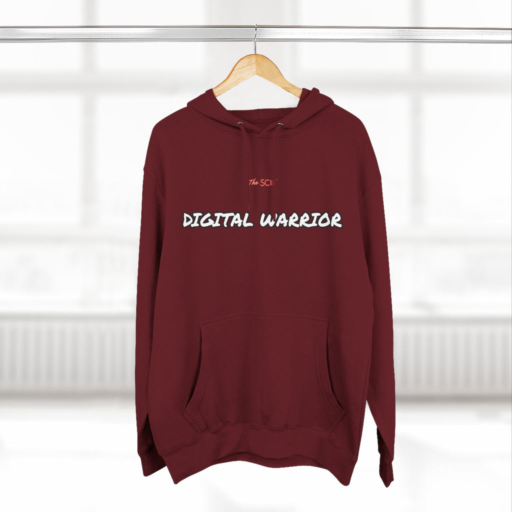 The SCIF "Digital Warrior" Hoodie with "Truth Is The Most Effective Weapon" Back Quote
