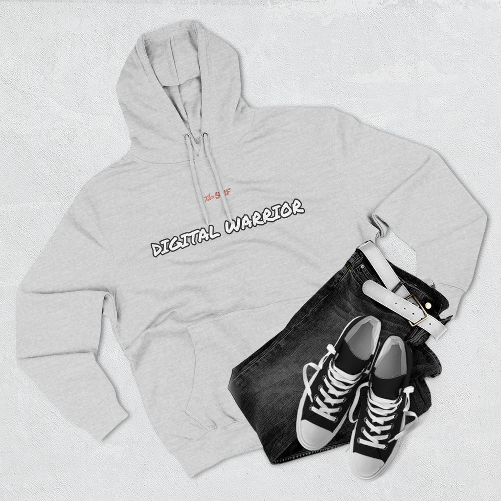 The SCIF "Digital Warrior" Hoodie with "Truth Is The Most Effective Weapon" Back Quote