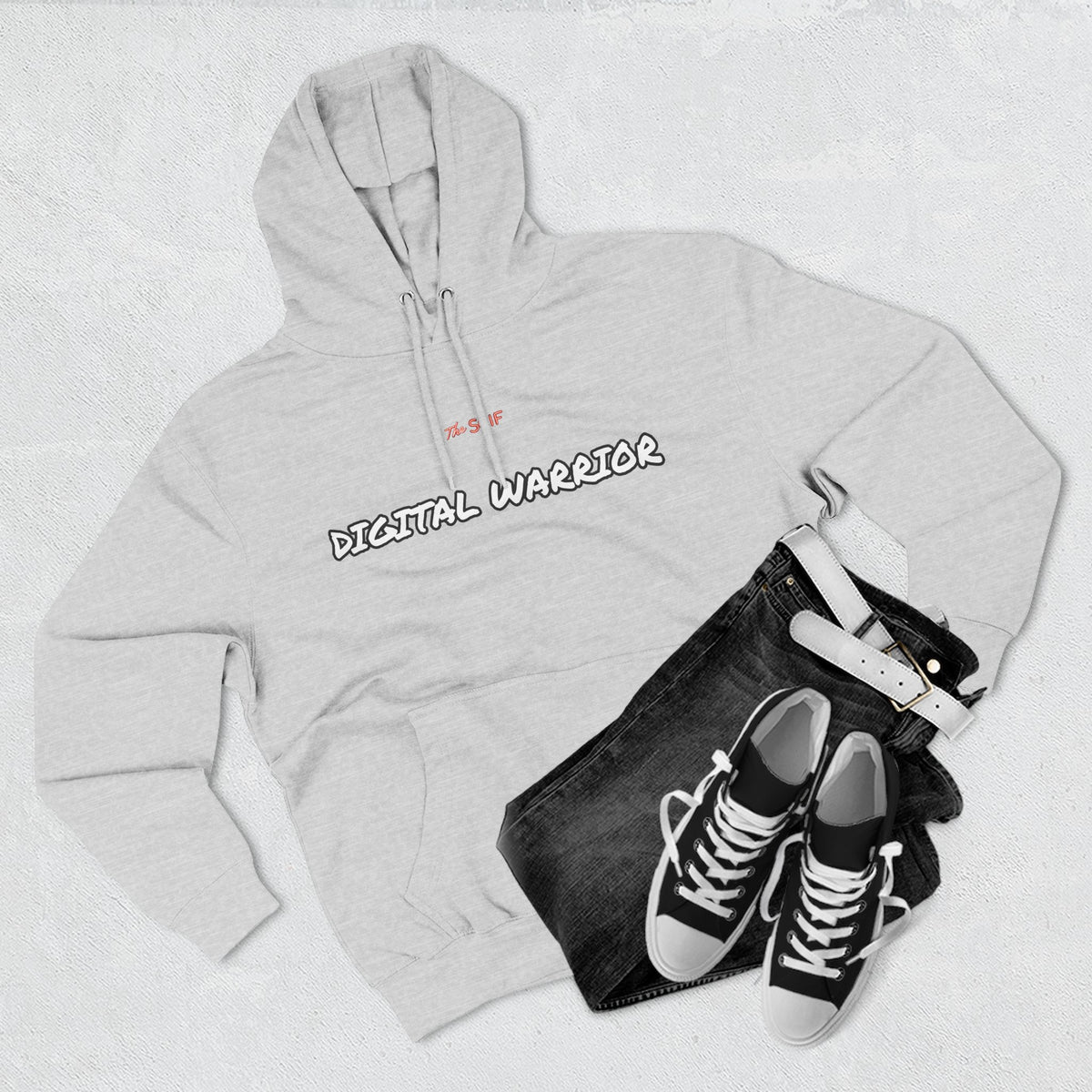 The SCIF "Digital Warrior" Hoodie with "Truth Is The Most Effective Weapon" Back Quote