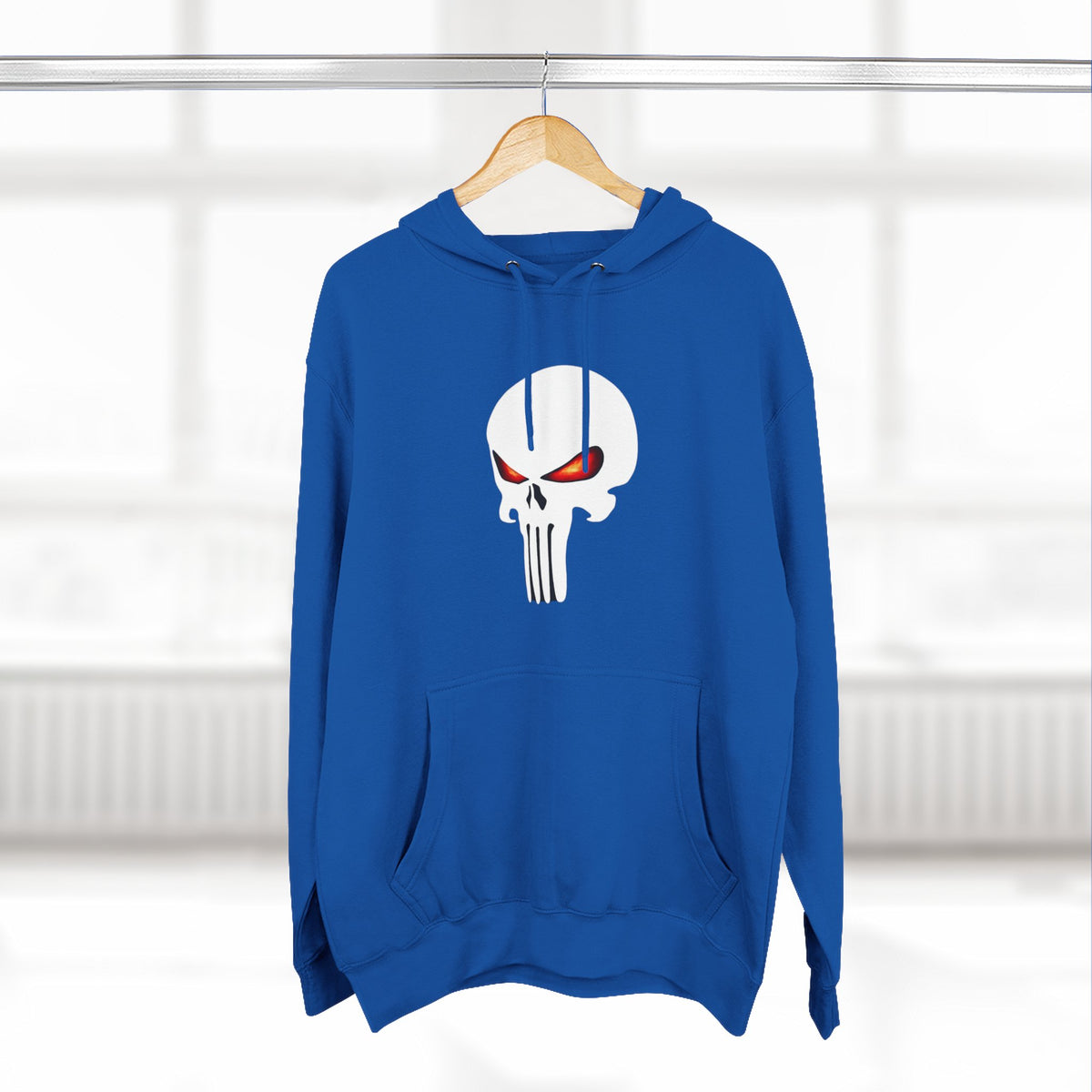 The SCIF Skull "Solid White," Back Quote "Truth Is the Most Effective Weapon," Hoodie