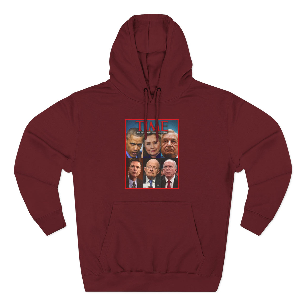 The SCIF Political Traitors Collage Fleece Hoodie