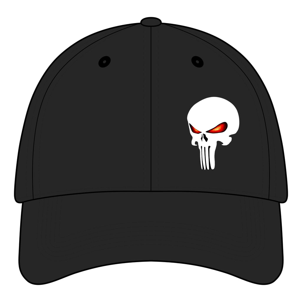 The SCIF Skull "Solid White" Embroidered Strapback