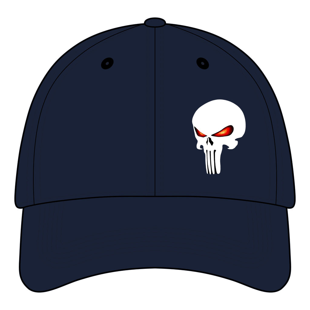 The SCIF Skull "Solid White" Embroidered Strapback