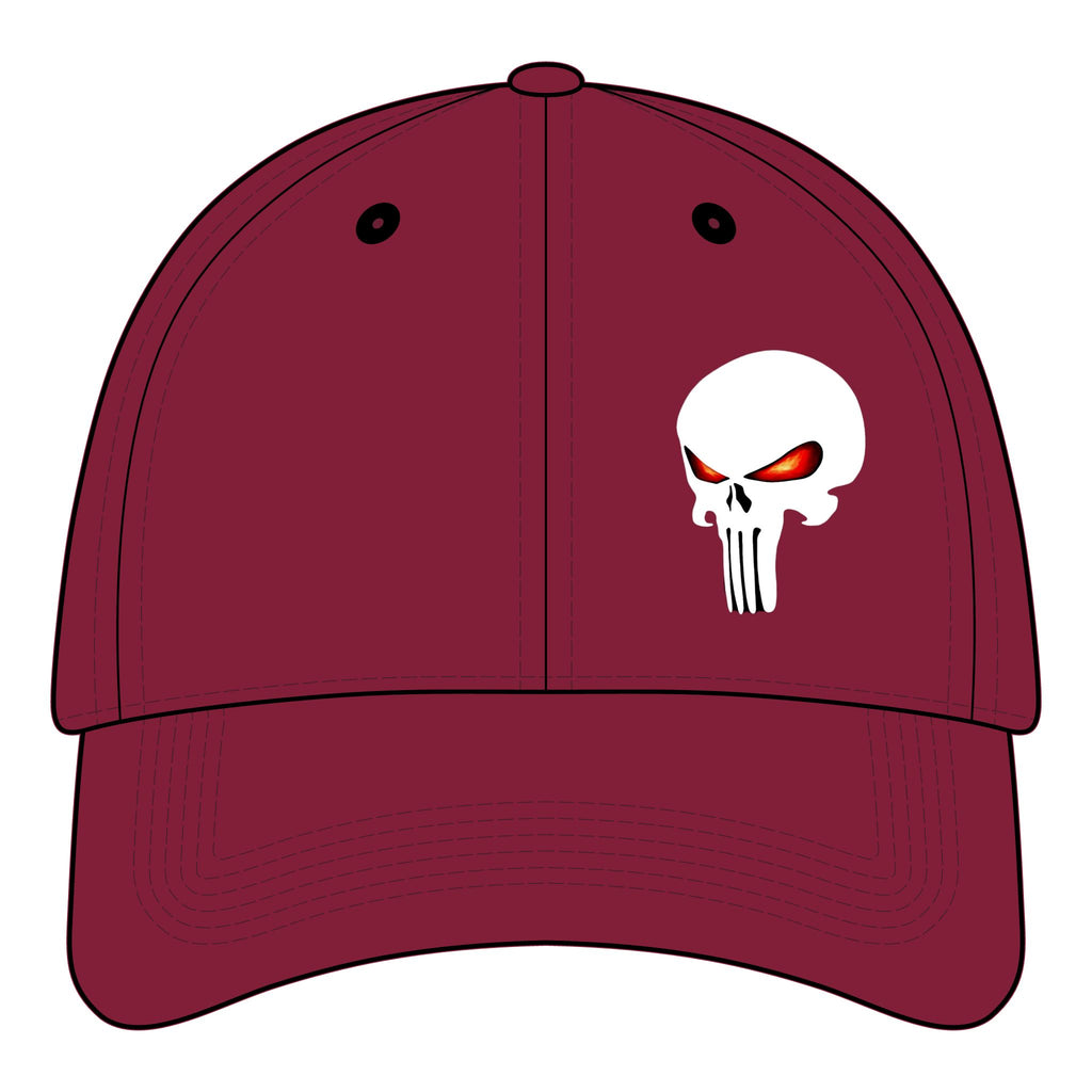 The SCIF Skull "Solid White" Embroidered Strapback