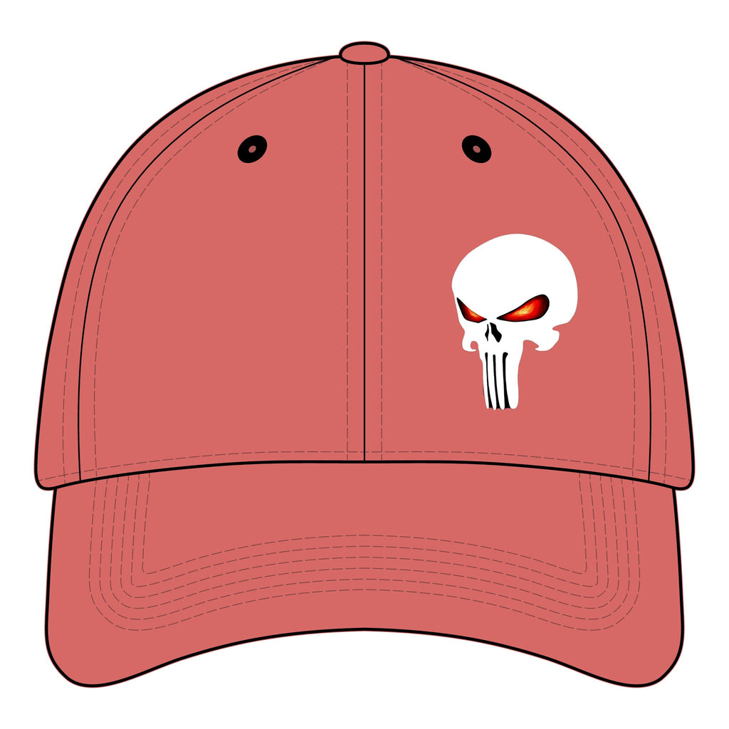 The SCIF Skull "Solid White" Embroidered Strapback