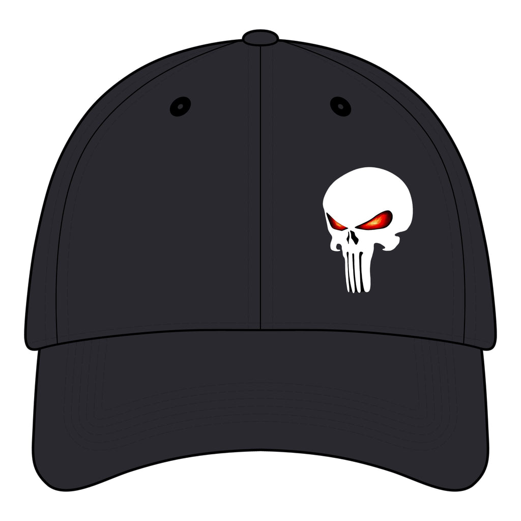 The SCIF Skull "Solid White" Embroidered Strapback