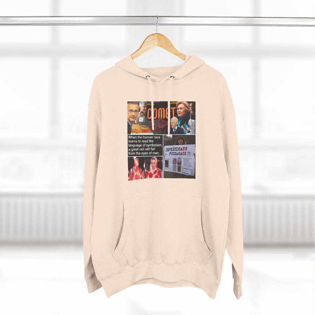 The SCIF "Pizzagate Collage" Fleece hoodie