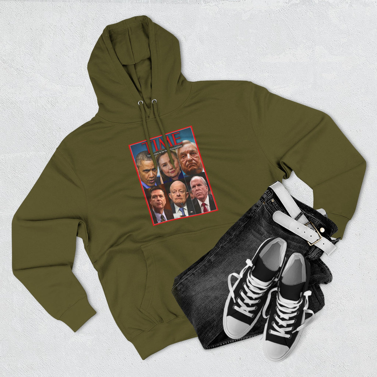 The SCIF Political Traitors Collage Fleece Hoodie