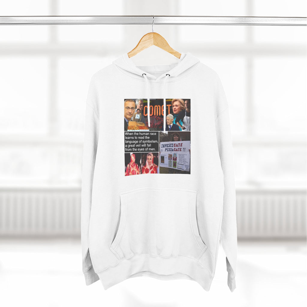 The SCIF "Pizzagate Collage" Fleece hoodie