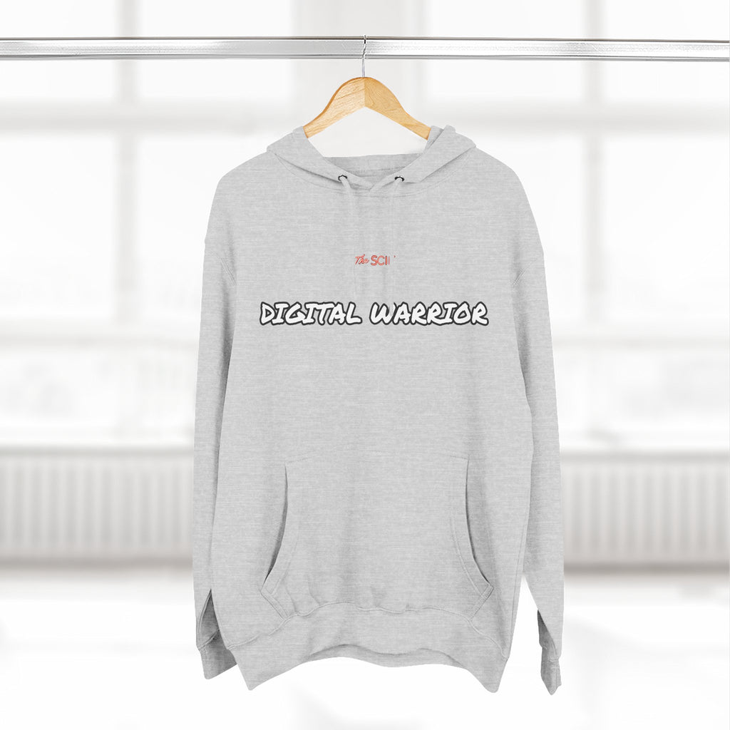 The SCIF "Digital Warrior" Hoodie with "Truth Is The Most Effective Weapon" Back Quote