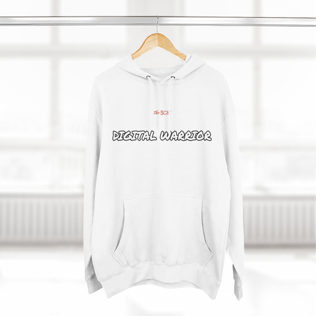 The SCIF "Digital Warrior" Hoodie with "Truth Is The Most Effective Weapon" Back Quote