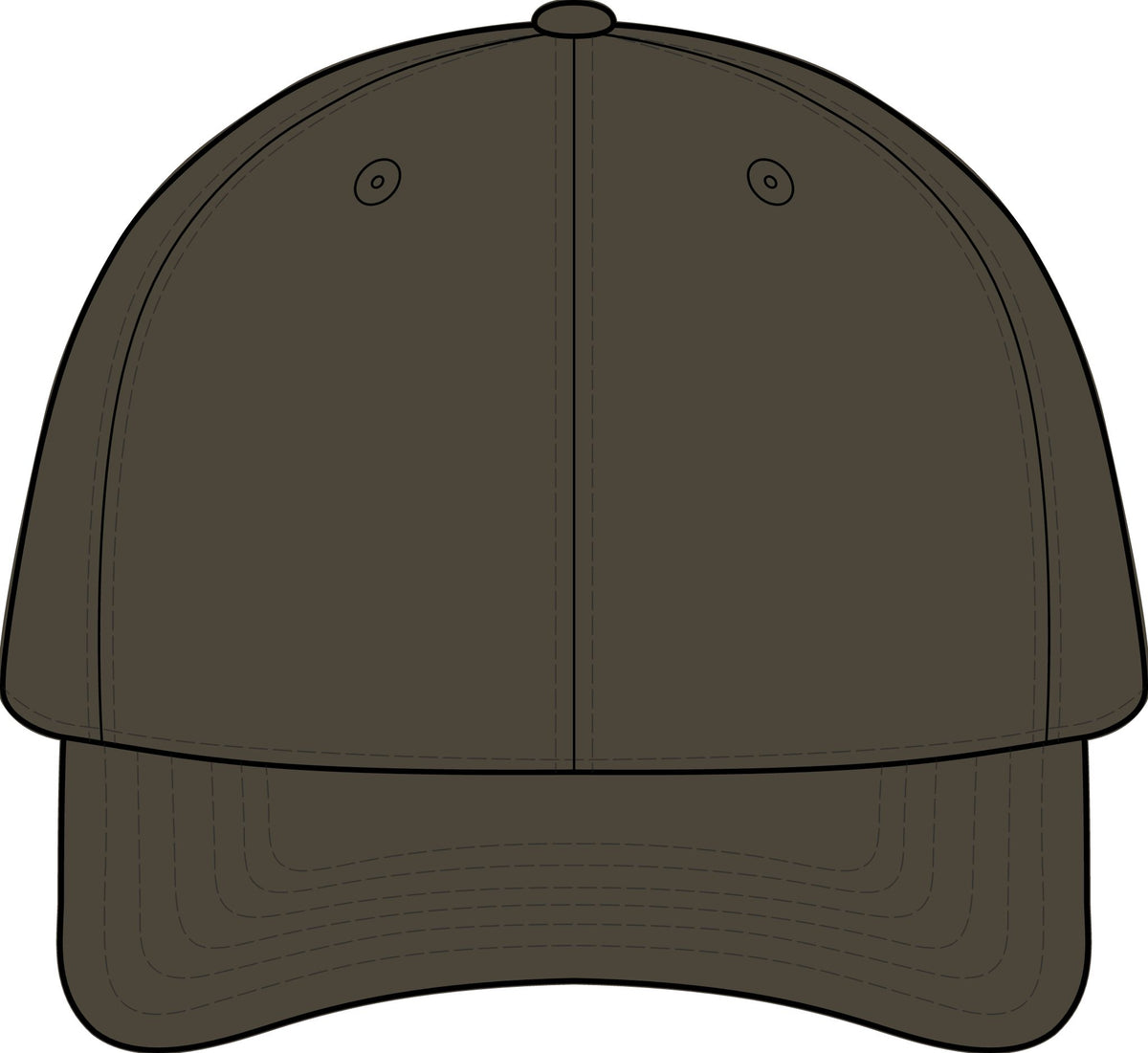 The SCIF Skull "Solid White" Graphic strapback