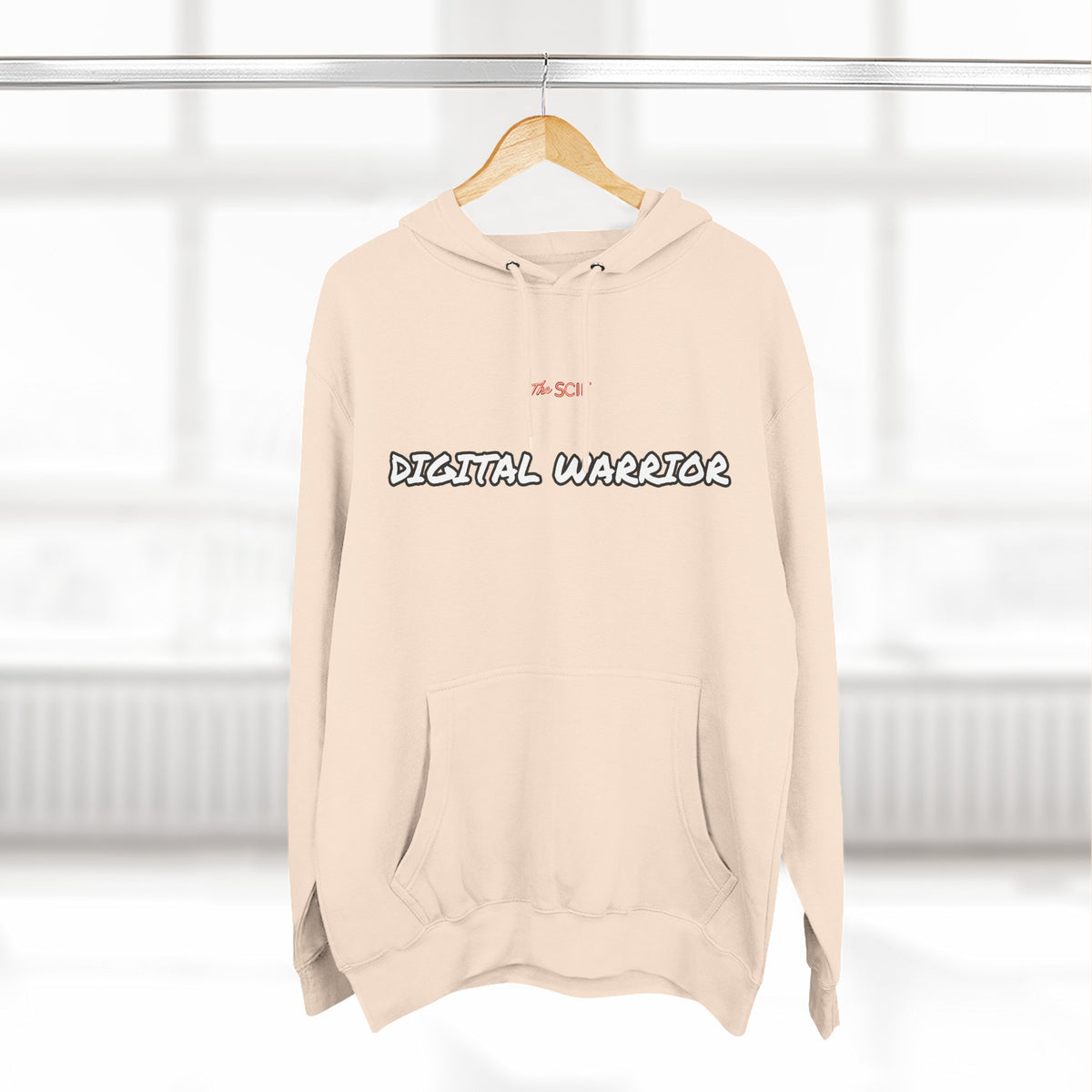 The SCIF "Digital Warrior" Hoodie with "Truth Is The Most Effective Weapon" Back Quote