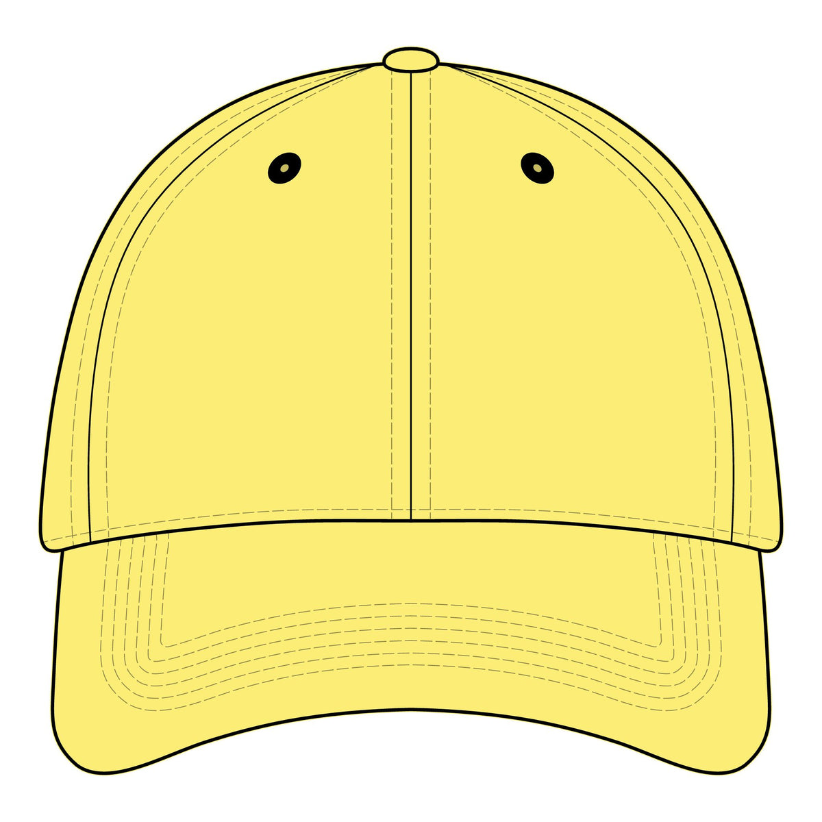 The SCIF Skull "Solid White" Embroidered Strapback