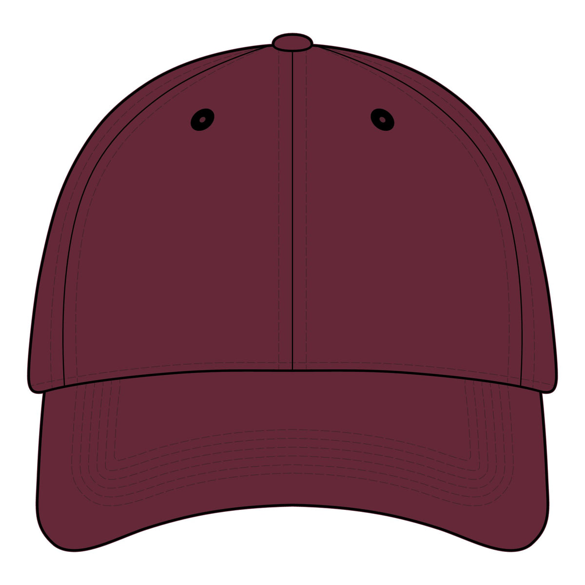 The SCIF Skull "Solid White" Embroidered Strapback