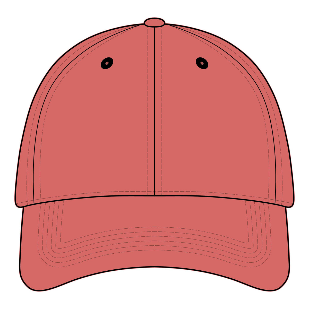 The SCIF Skull "Solid White" Embroidered Strapback