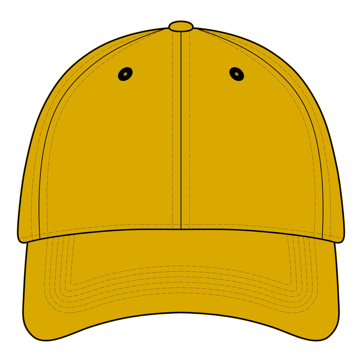 The SCIF Skull "Solid White" Embroidered Strapback
